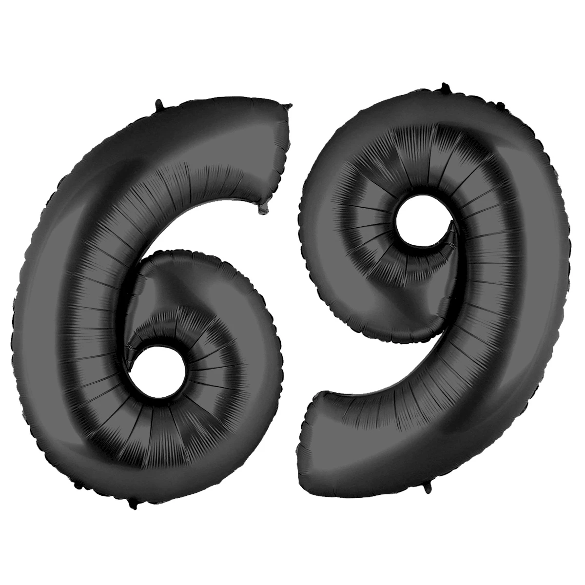 Шар фольгированный  Г ЦИФРА 6/9 40" Black