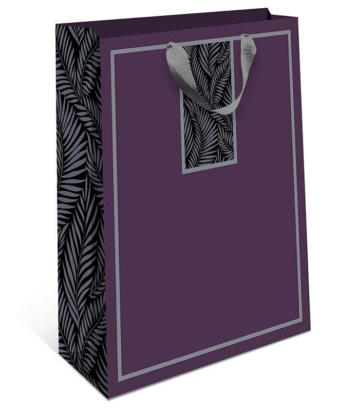 Пакет подарочный СТАНДАРТ ПЛЮС "Бордо" (АА+)