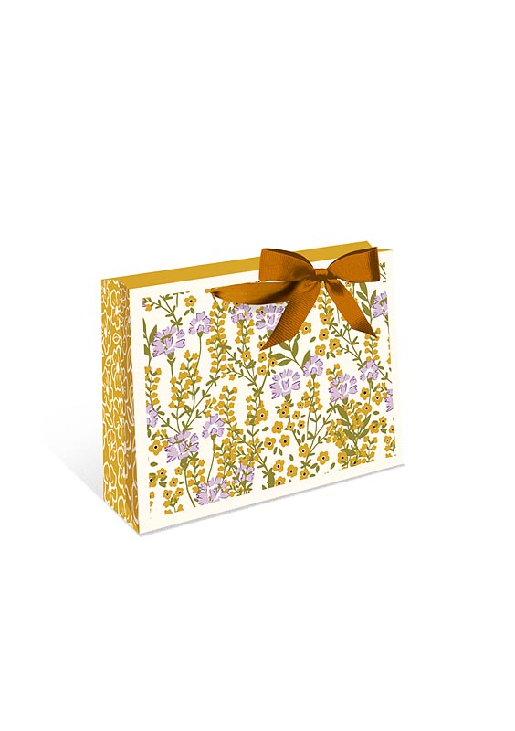 Пакет подарочный ДЕЛЮКС "Полевые цветы" (СВ)