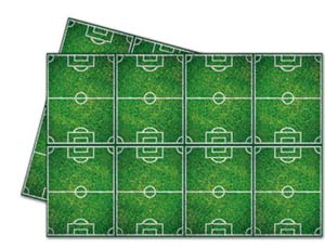 Скатерть полиэтиленовая "Футбол зелёный" 120х180 см