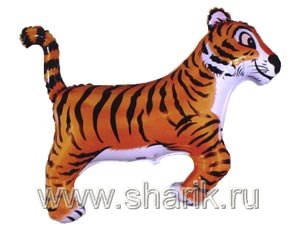 Шар Ф ФИГУРА/11 "Тигр черные полоски"