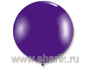 Шар латексный Р 350/062 "Олимпийский" металлик Экстра (115 см) (фиолетовый)