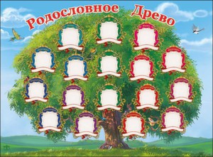 Плакат "Родословное Древо" Формат А2