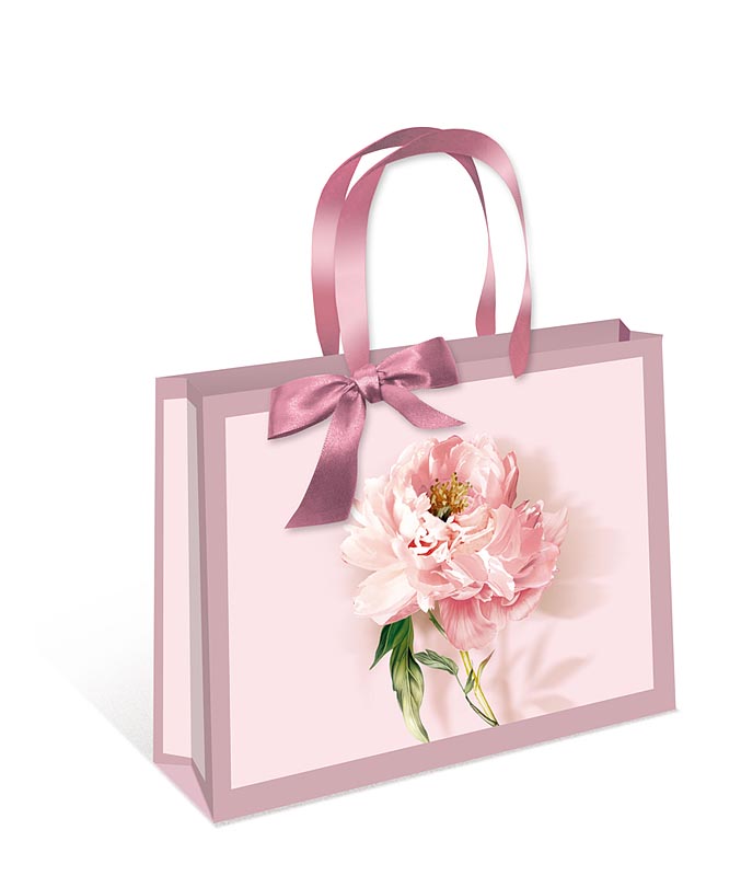 Пакет подарочный ДЕЛЮКС "Большой красивый цветок" (СВ)