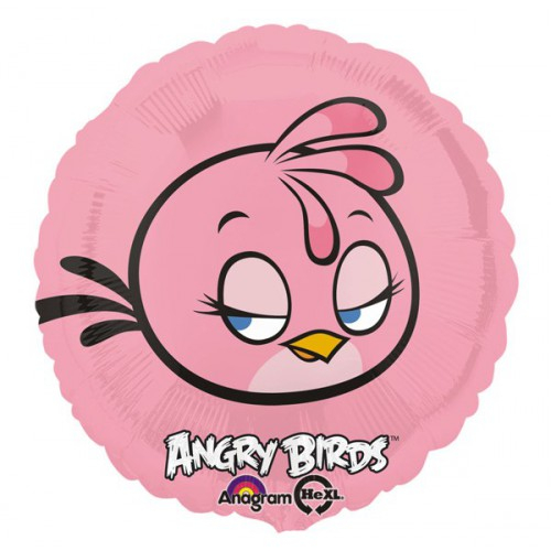 Шар А 18" Angry Birds Розовая