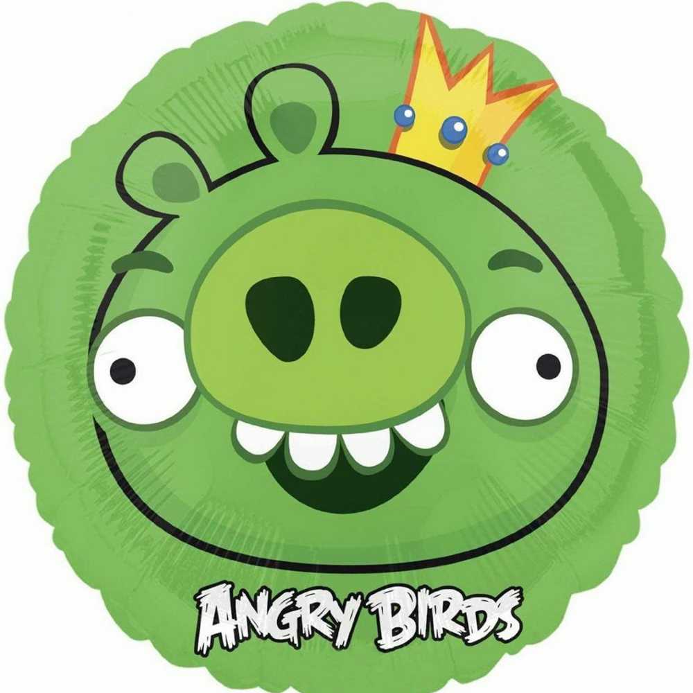 Шар А 18" Angry Birds Король Свиней