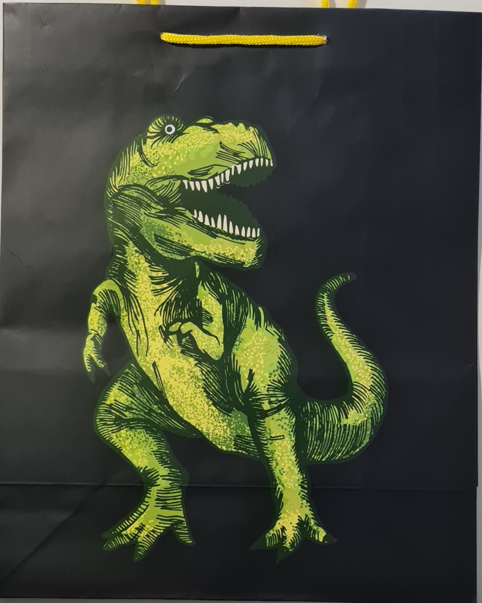 Пакет подарочный "Динозавр" (АВ)