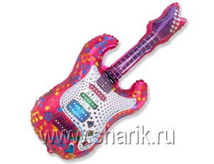 Шар Ф Фигура/11 "Гитара малиновая"