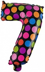 Шар Цифра 7 "Супер Яркий" (16")