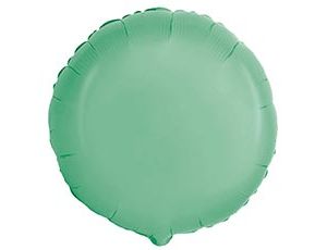 Шар Ф Б/РИС 18" КРУГ Пастель Mint