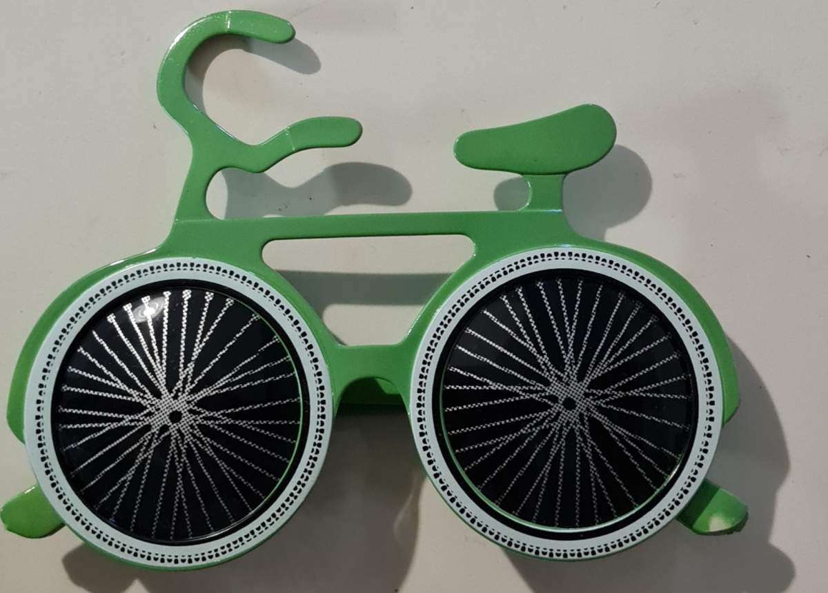 Очки "Велосипед" (зелёные)