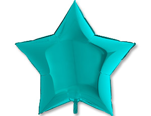 Шар Г Б/РИС ЗВЕЗДА 36" "Металлик Tiffany"
