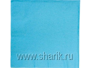 Салфетка бумажная "Caribbean Blue" 33 см 16 шт