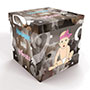 Коробка для надутых шаров "Мальчик/Девочка" (60 см)