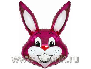 Шар Ф Фигура/8 "Кролик малиновый"