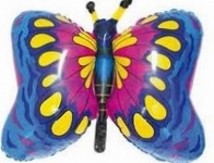 Шар Ф М/ФИГУРА/3 "Бабочка синяя"