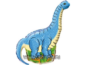 Шар Ф Фигура/11 "Динозавр голубой"