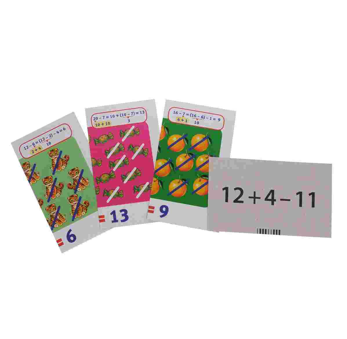 Набор карточек с рисунками "Счет в пределах 20"