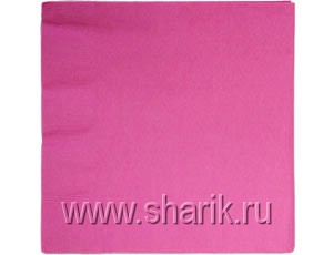 Салфетка бумажная "Bright Pink" 33 см 16 шт