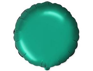 Шар Ф Б/РИС 18" КРУГ Сатин Green