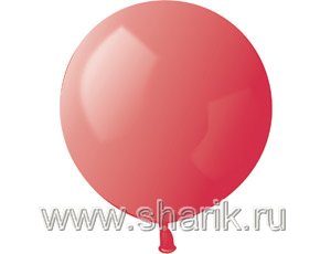 Шар латексный И 27"/01 Пастель Red