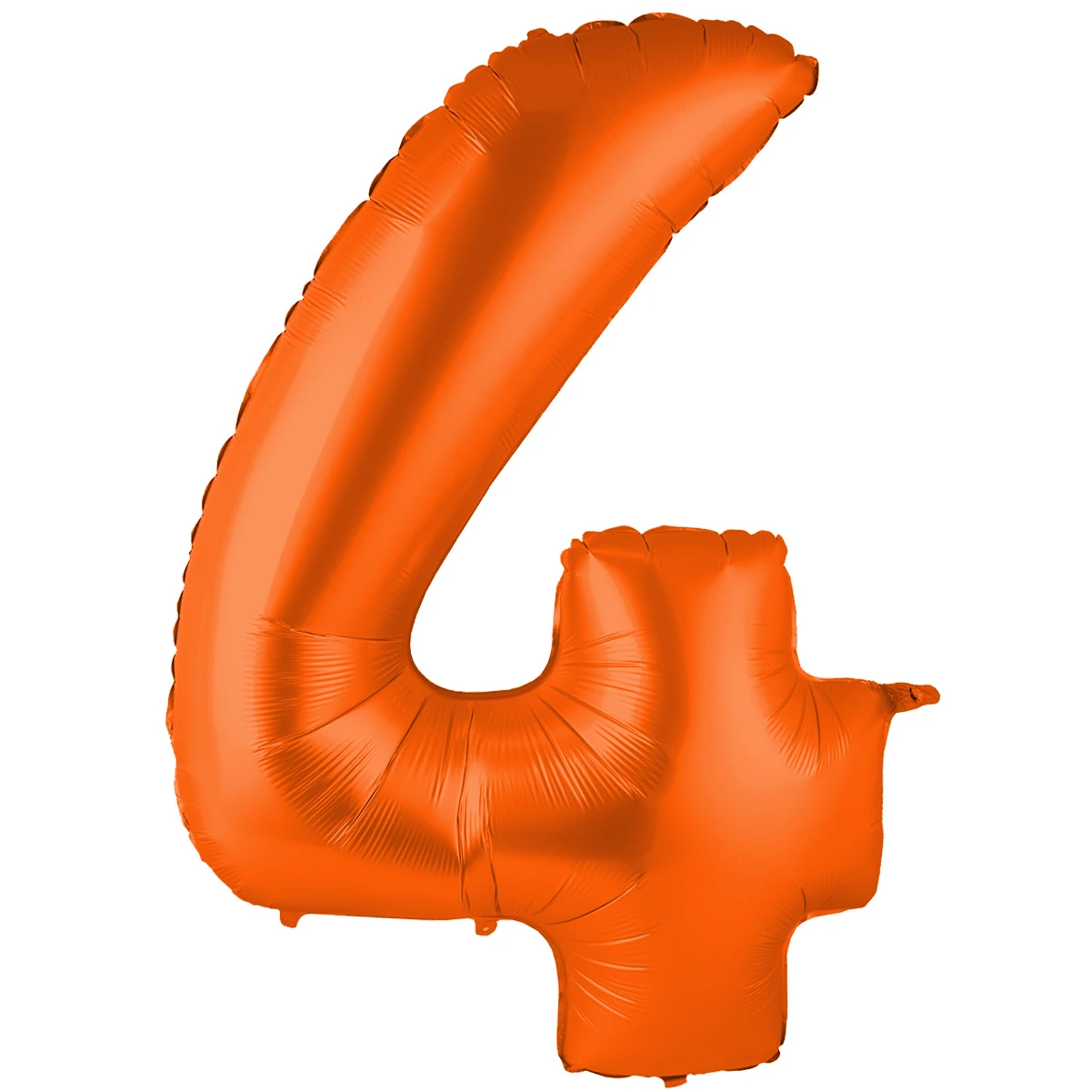 Шар фольгированный Г ЦИФРА 4 40" Пастель Orange