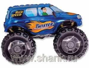 Шар Ф М/ФИГУРА/3 "Внедорожник синий"