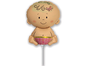 Шар Ф М/ФИГУРА/3 "Малыш девочка"