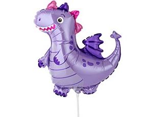Шар Ф М/ФИГУРА/3 "Дракон фиолетовый"