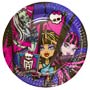 Тарелка бумажная Monster High 18 см 8 шт
