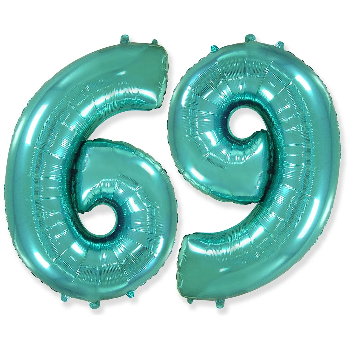 Шар фольгированный Ф ЦИФРА 6/9 40" Tiffany