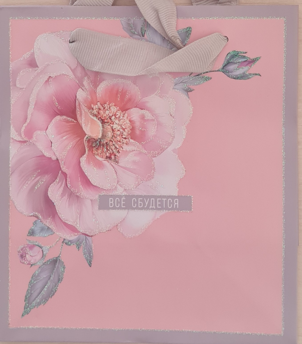 Пакет подарочный ПРЕМИУМ "Всё сбудется" (DA)