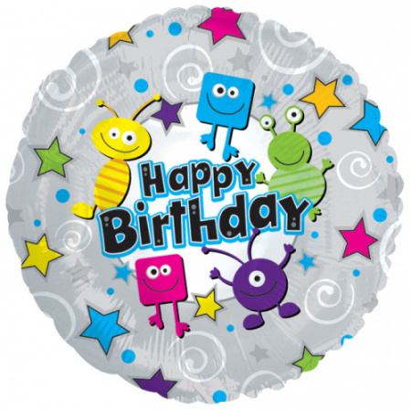 Шар 18" НВ Забавные монстрики