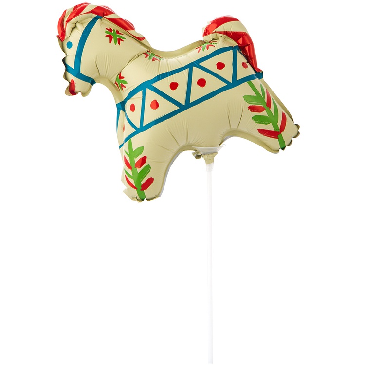 Шар М/ФИГУРА Лошадка Русский узор