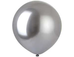 Шар латексный Е 36" ХРОМ Silver Шар латексный Е 36" ХРОМ Silver