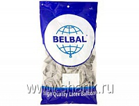 Шар латексный  В 85/061 Металлик Экстра Silver