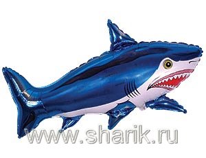 Шар Ф М/ФИГУРА/3 "Акула синяя"