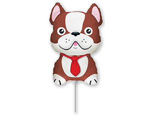 Шар Ф М/ФИГУРА/3 "Бульдог коричневый