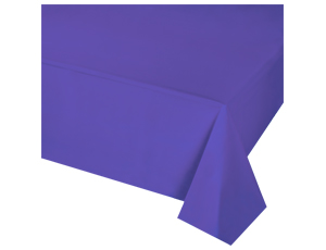 Скатерть полиэтиленовая фиолетовая 1,4х2,75 м