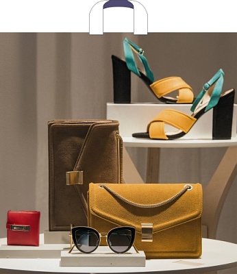 Пакет полиэтиленовый с петлевой ручкой "Витрина" (55х55 см)