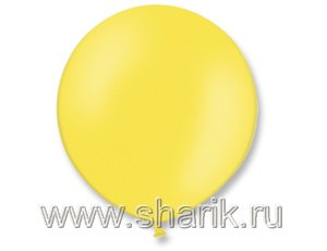 Шар латексный РА 350/006 "Олимпийский" пастель YELLOW (желтый)