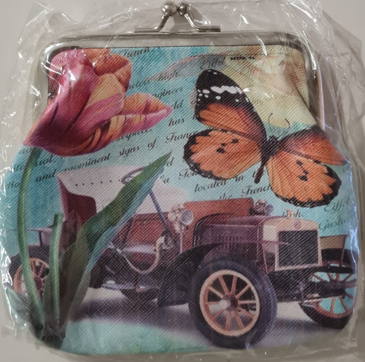 Кошелёк на фермуаре "Машина"