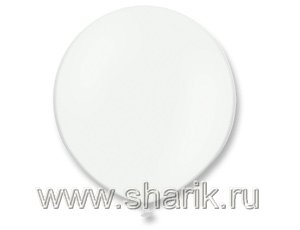 Шар латексный РА 350/002 "Олимпийский" пастель White (115 см) (белый)