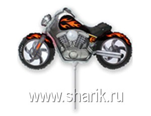 Шар Ф М/ФИГУРА/3 "Мотоцикл чёрный"