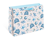Пакет подарочный бумажный СТАНДАРТ ПЛЮС "Новогодний" (ААА+)