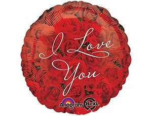 Шар А 18" ILY Розы