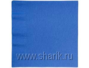 Салфетка бумажная "Bright Royal Blue" 33 см 16 шт