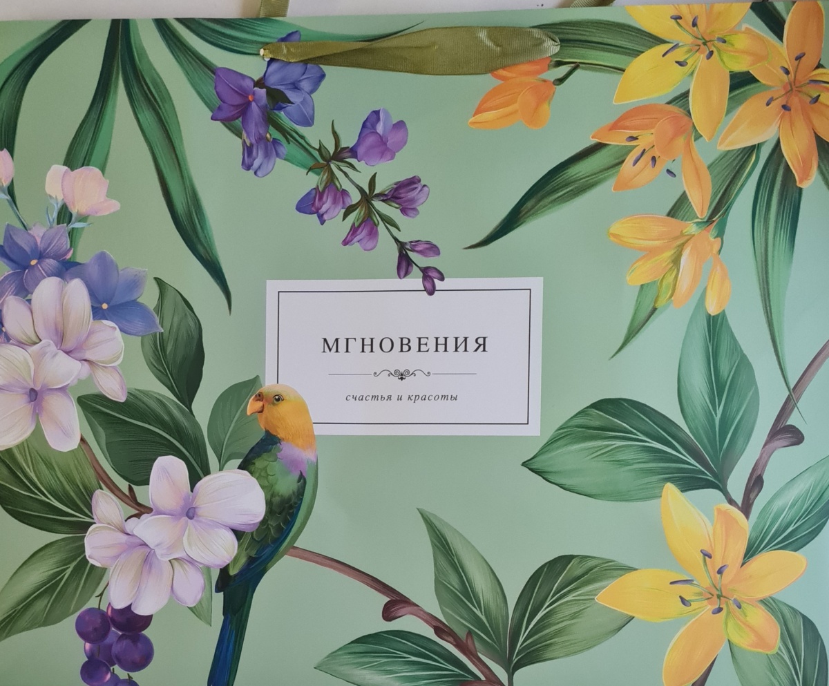 Пакет подарочный СТАНДАРТ ПЛЮС "Мгновения счастья и красоты" (ААА+)