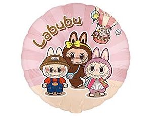 Шар К 18" Монстрики зубастые плюшевые друзья
