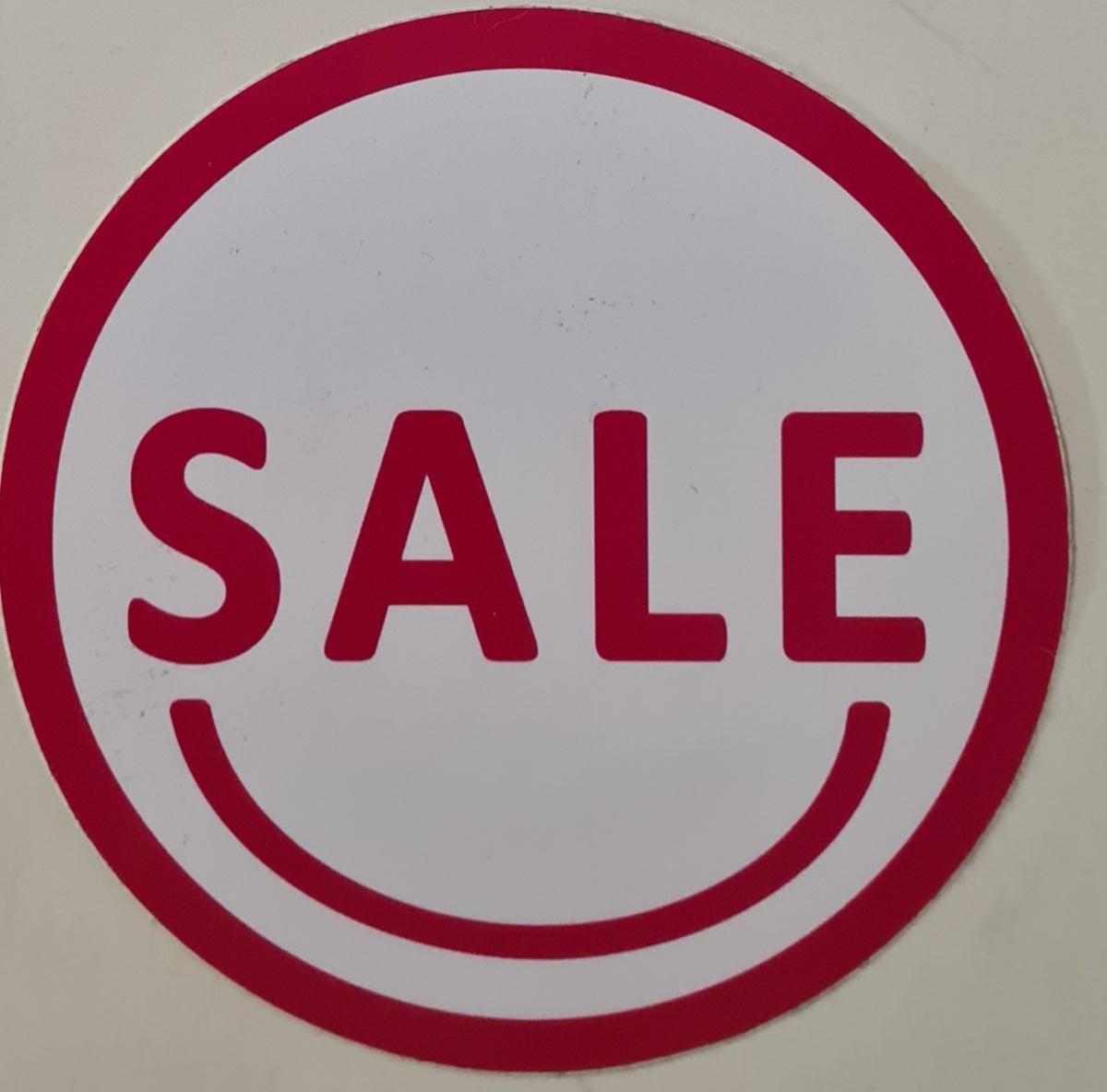 Наклейка информационная "SALE"